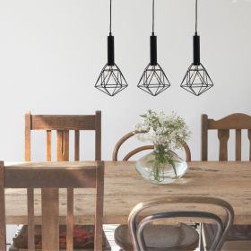 Adelide Geometric Pendant // 3 Light