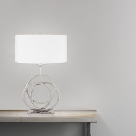 Origami LED Table Lamp // Chrome