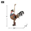 Cowboy Rooster Birdhouse