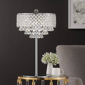 Grand 6 LED Light Table Lamp // Chrome