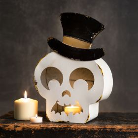 Skeleton Candle Holder