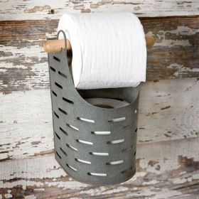 Olive Bucket Toilet Paper Holder