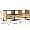 TV Stand 47.2"x11.8"x17.7" Solid Wood Mango