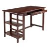 Velda Writing Desk with 2 Shelves