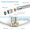 Handheld Shower Head Stainless High Pressure 5 Spray Settings Massage Spa Showerhead Chrome Face