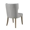 Upholstered Wingback Dining Chair