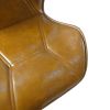 Set of 2, Leather Bar Chair with High-Density Sponge, PU Chair Counter Height Pub Kitchen Stools for Dining room,homes,bars, kitchens,Brown