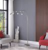 72" Kiery 4 Arm Aluminum Led Arc Floor Lamp