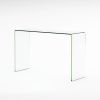 CONSOLE TABLE 12MM TEMPERED BENT GLASS