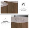 MDF with ash/oak/walnut veneer sidetable/coffee table/end table/ottoman(walnut)