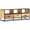 TV Stand 47.2"x11.8"x17.7" Solid Wood Mango