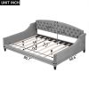 Modern Luxury Tufted Button Daybed, Full, Gray (Old SKU: SM001009AAE)