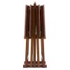 Alex 5-Pc Snack Table Set; Walnut