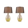 Cortina Ombre Glass Table Lamp, Set of 2