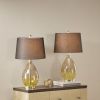 Cortina Ombre Glass Table Lamp, Set of 2