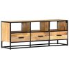 TV Stand 47.2"x11.8"x17.7" Solid Wood Mango