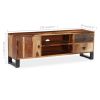 TV Stand Solid Wood Sheesham 47.2"x11.8"x15.7"