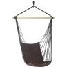 Outdoor Espresso Swing Chair - Best Patio Furniture for Relaxing Outdoors