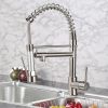 New Standard Single Handle kitchen faucet with pull-down kitchen faucet in Brushed Nickel