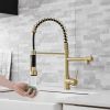 New Standard Single Handle kitchen faucet with pull-down kitchen faucet in Brushed Nickel