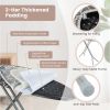 60 x 15 Inch Foldable Ironing Board with Iron Rest Extra Cotton Cover